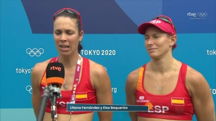 Vóley-playa Tokyo 2020 - Liliana Fernández y Elsa Baquerizo: "Sabíamos que iba a ser un partido difícil"