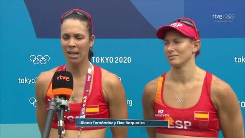 Liliana Fernández y Elsa Baquerizo: "Sabíamos que iba a ser un partido difícil"