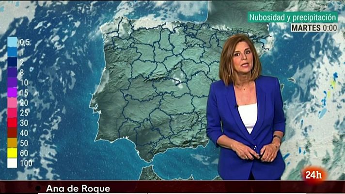 Suben las temperaturas de día con nubes en el norte 27/07/2021