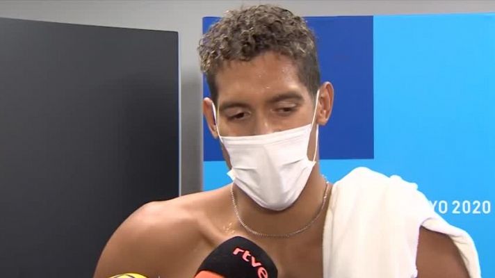 Natación Tokyo 2020 - Hugo González: "He mejorado la marca personal y hay que estar contento con eso"