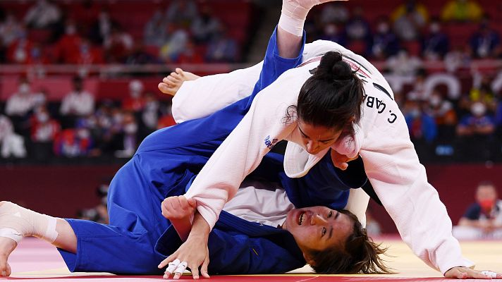 Judo: -63kg: Cristina Cabaña - Kiyomi Watanabe