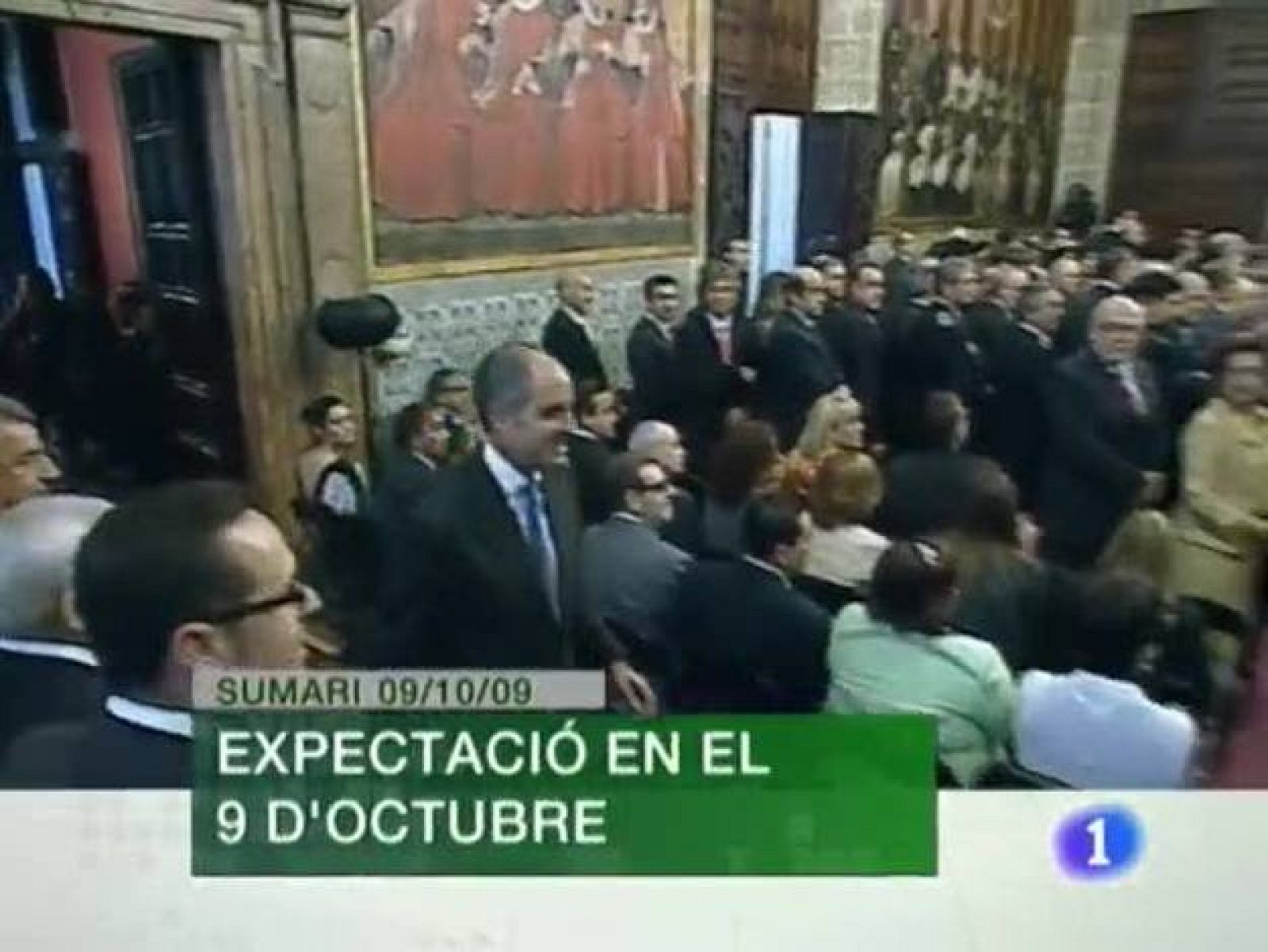 L'Informatiu. Informativo Territorial de la C.Valenciana (09/10/09)