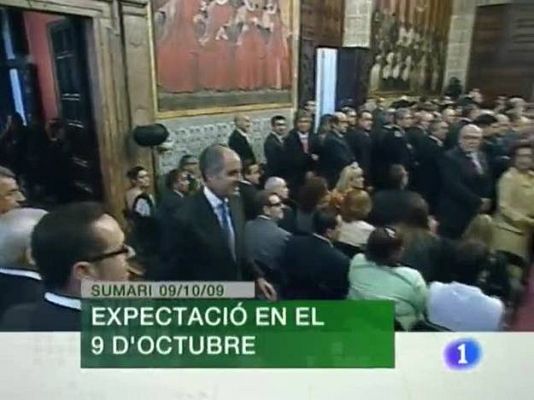 L'informatiu - Comunitat Valenciana - L'informatiu Comunitat Valenciana - 09/10/09