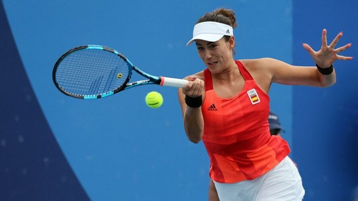 Garbiñe Muguruza pasa a cuartos de final en Tokyo 2020