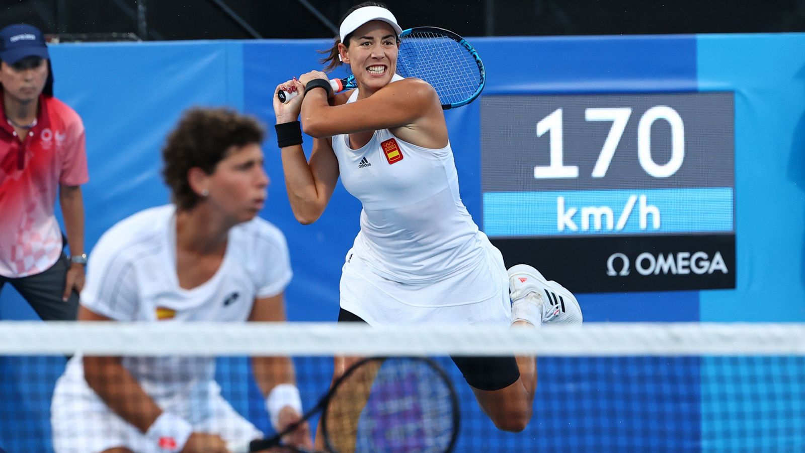 Tenis: Dobles Femenino. Garbiñe Muguruza/Carla Suárez - Belinda Bencic/Viktorija Golubic | Tokio 2020