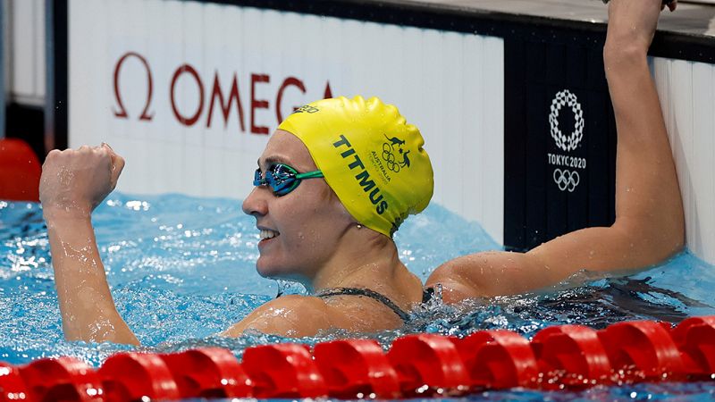 Ariarne Titmus, oro en los 200m libres con récord olímpico