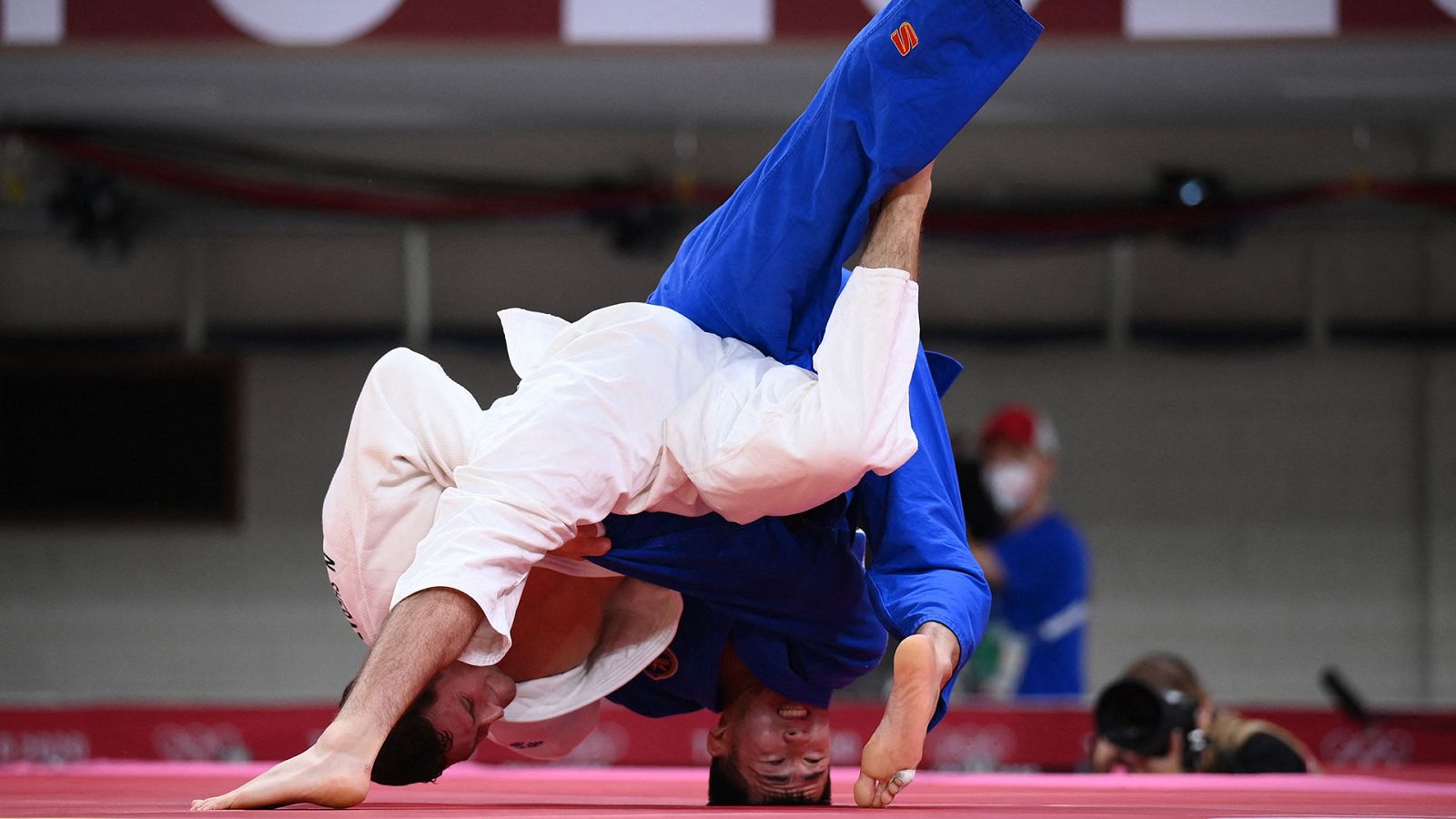 Judo: -90kg Masculino: Nikoloz Sherazadishvili - G. Altanbagana | Tokio 2020