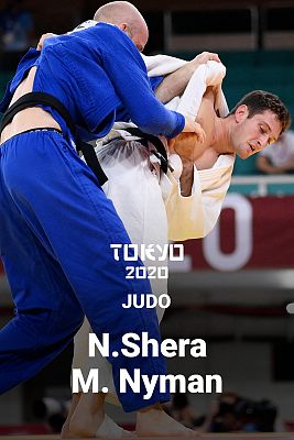 Judo: -90kg: Nikoloz Sherazadishvili - Marcus Nyman