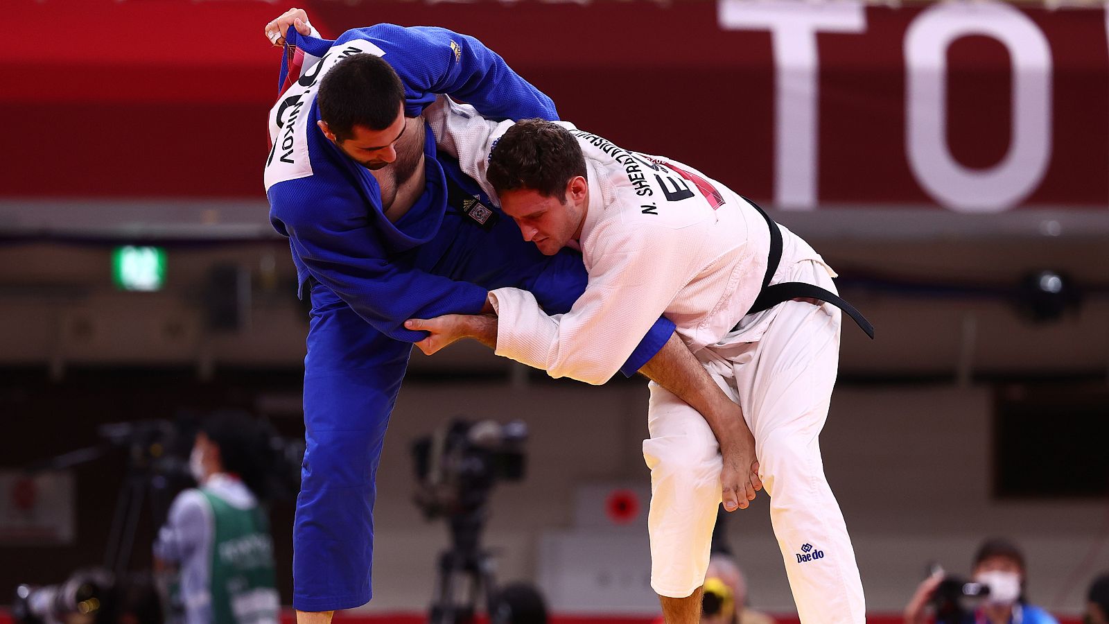 Tokyo 2020 - Judo: -90kg Masculino: Nikoloz Sherazadishvili - Mikhail Igolnikov - Ver ahora