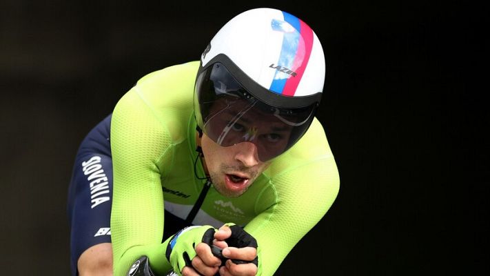 El esloveno Roglic gana el oro e Izagirre se retira