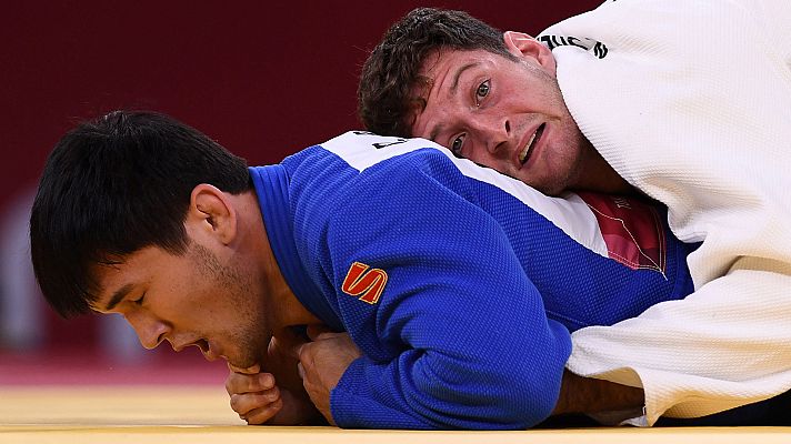 Judo: -90kg Masculino: N. Sherazadishvili - D. Bobonov