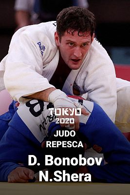 Judo Tokyo 2020 - Judo: -90kg Masculino: N. Sherazadishvili - D. Bobonov