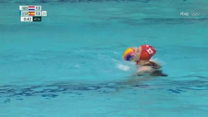 Waterpolo Tokyo 2020 - España cae ante Países Bajos y se complica el primer puesto