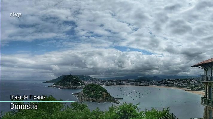 Nuboso o con intervalos nubosos y precipitaciones débiles en Galicia, área cantábrica y norte de las Canarias montañosas