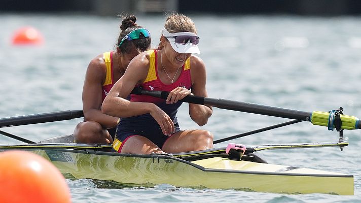 Remo Tokyo 2020 - Cid y Díaz acaban últimas en la final de Dos sin timonel