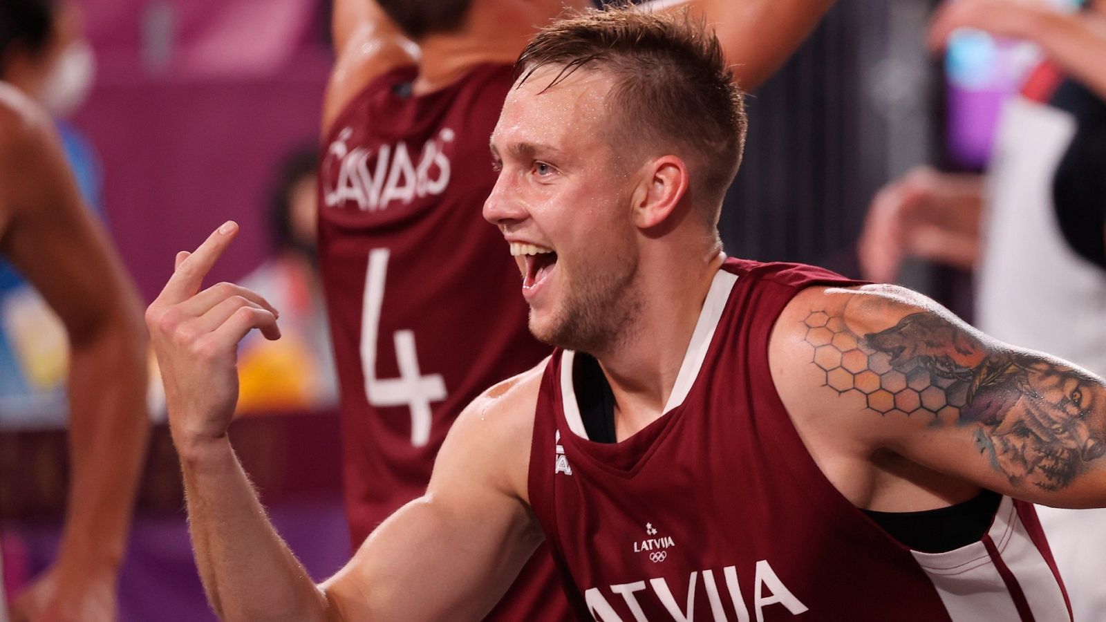 La selección masculina de Letonia, oro olímpico en baloncesto 3x3