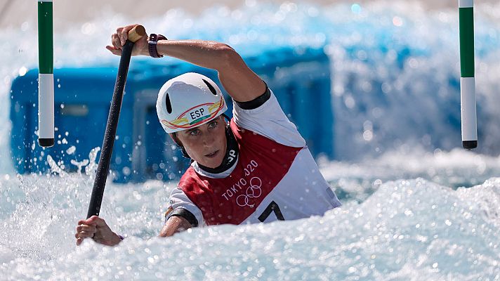 Piragüismo Tokyo 2020 - Nuria Vilarrubla cosecha un diploma en la final de C1 de piragüismo eslalon
