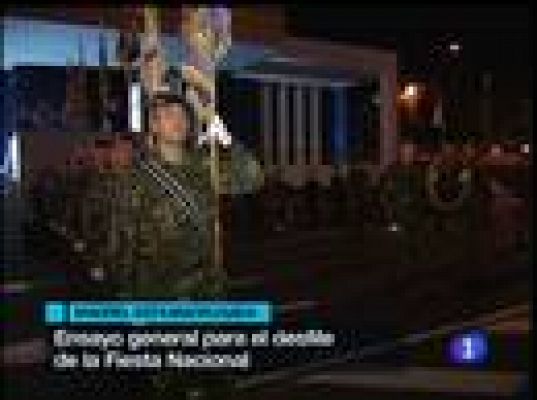  - El desfile de las FF.AA. se celebra el 12 de octubre