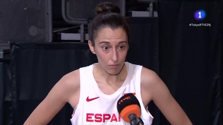 Maite Cazorla: "Teníamos ganas a Serbia"