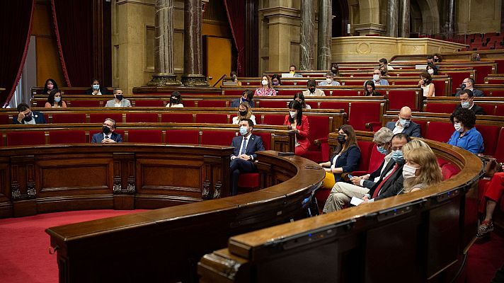 Telediario 2 - El Parlament valida el fondo del Govern para las fianzas del Tribunal de Cuentas