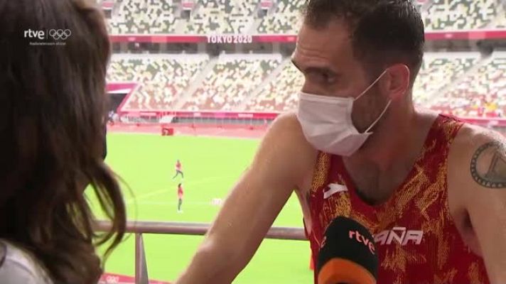 Atletismo Tokyo 2020 - Sebastián Martos: "No estoy contento, quería estar en la final"