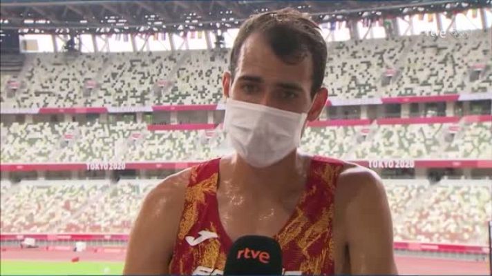 Atletismo Tokyo 2020 - Daniel Arce: "He dado todo lo que tenía"