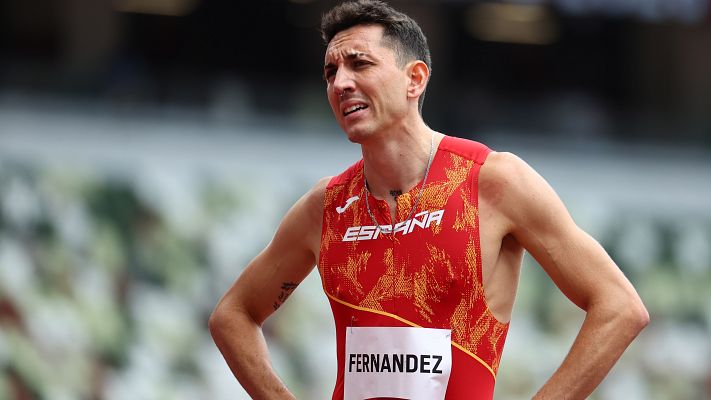 Sergio Fernández, eliminado en los 400 metros vallas