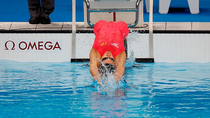 África Zamorano se queda sin final en 200m espalda