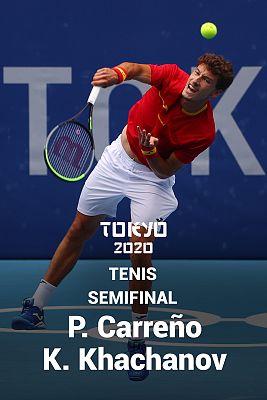 Tenis Tokyo 2020 - Tenis. Semifinal: P. Carreño - K. Khachanov