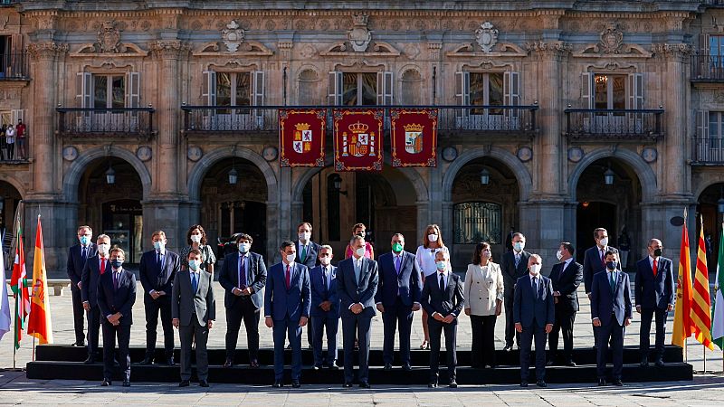 Comienza la XXIV Conferencia de Presidentes de Salamanca con la presencia del rey