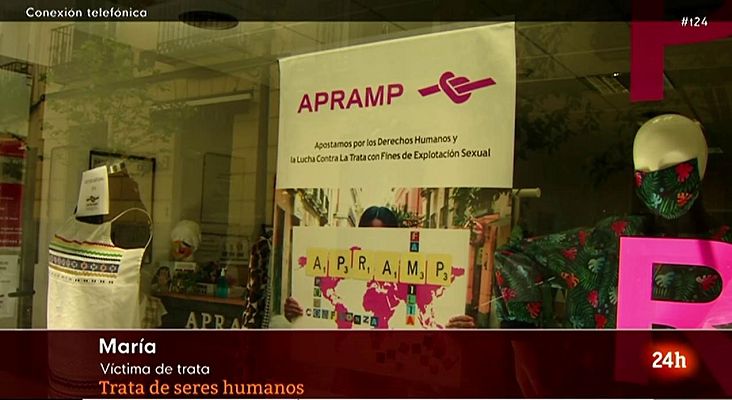 La tarde en 24h - María , superviviente de trata: me engañaron para venir a Europa