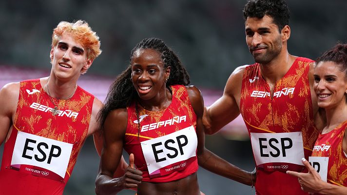 Atletismo Tokyo 2020 - España se queda sin final de relevos mixtos 4x400