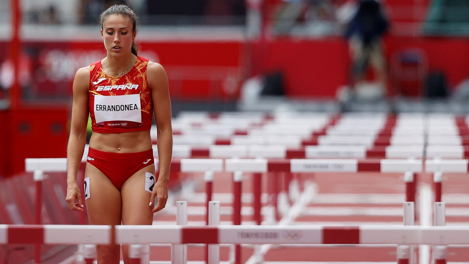 Teresa Errandonea, eliminada en primera ronda de los 100 metros vallas en Tokio 2021