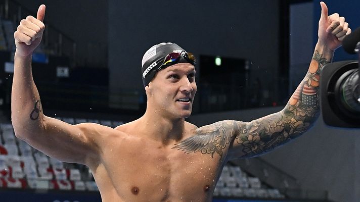 Caeleb Dressel suma su tercer oro olímpico