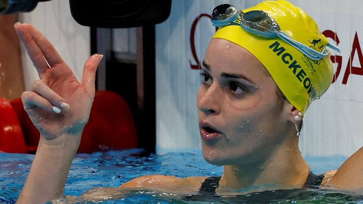 Kaylee McKeown se lleva el oro en el 200 espalda