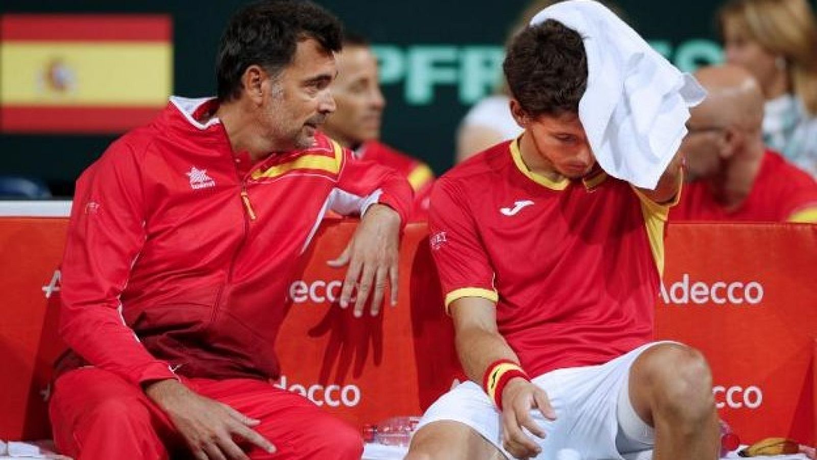 Tokyo 2020 | Sergi Bruguera celebra la medalla de bronce Carreño - Tenis Tokyo 2020 | Ver