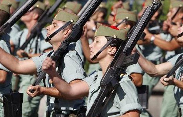 Todo listo para el desfile de las Fuerzas Armadas en Madrid en el Día de la Hispanidad