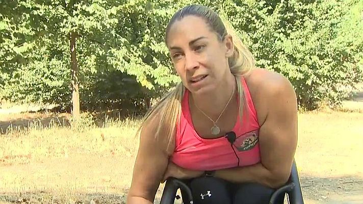 Telediario Fin de Semana - Sobrevivió a la violencia de género y ahora lucha para visibilizar el deporte adaptado