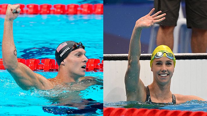 Natación Tokyo 2020 - Dressel, la gran estrella; McKeon, la líder australiana