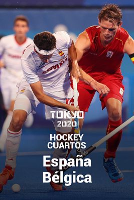 Hockey Tokyo 2020 - Hockey. Cuartos: España - Bélgica