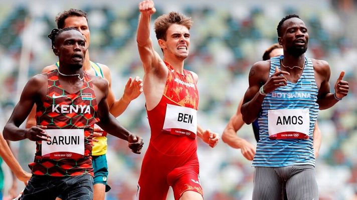 Atletismo Tokyo 2020 - Adrián Ben: "No firmaba nada que no fuera ir a la final"