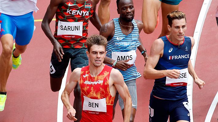 Adrián Ben, a la final de 800 metros