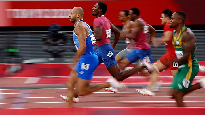 Atletismo Tokyo 2020 - Así ha sido la final de los 100 metros masculinos