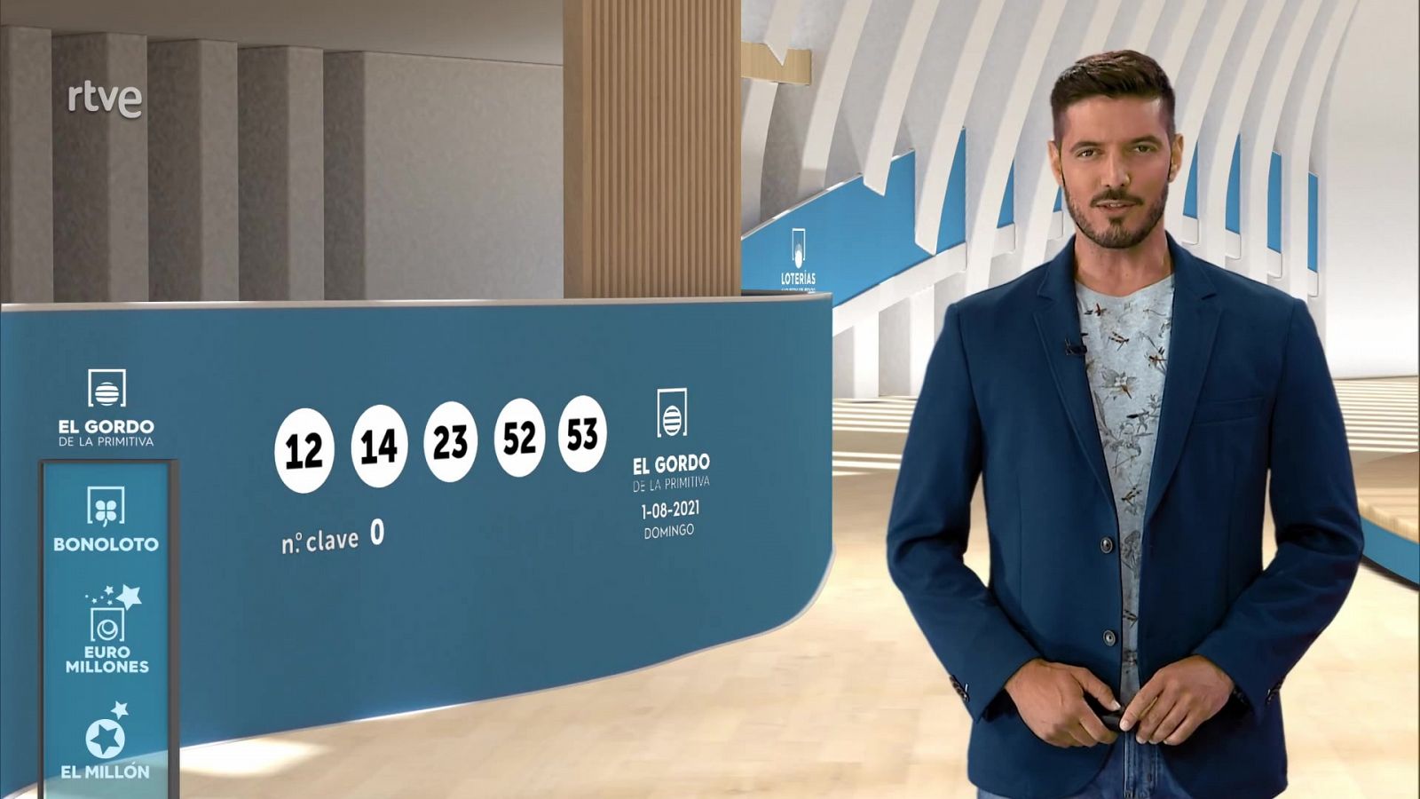 Sorteo de El Gordo de la Primitiva del 01/08/2021 - ver ahora