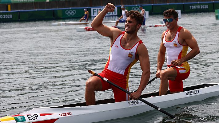 Piragüismo Tokyo 2020 - Tano García y Pablo Martínez vuelan a las semifinales de C-2