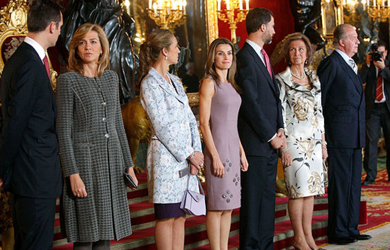 Obama ha sido el protagonista de los 'corrillos' del Palacio Real | Ver