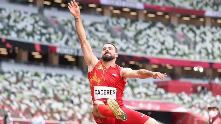 Eusebio Cáceres roza la medalla de bronce