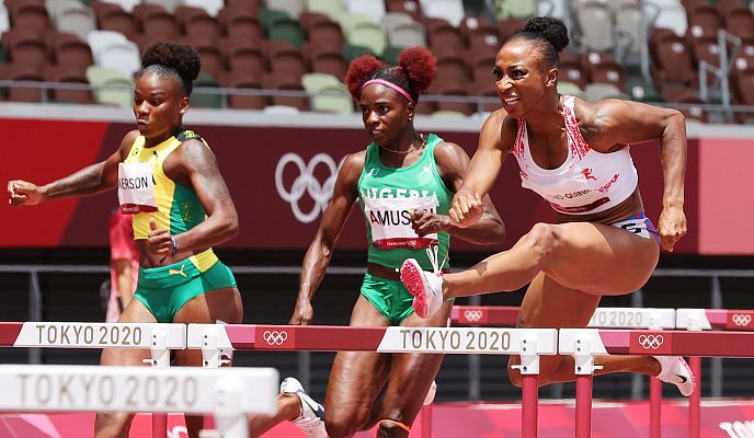 Atletismo Tokyo 2020 - Jasmine Camacho-Quinn se cuelga el oro en los 100 metros vallas
