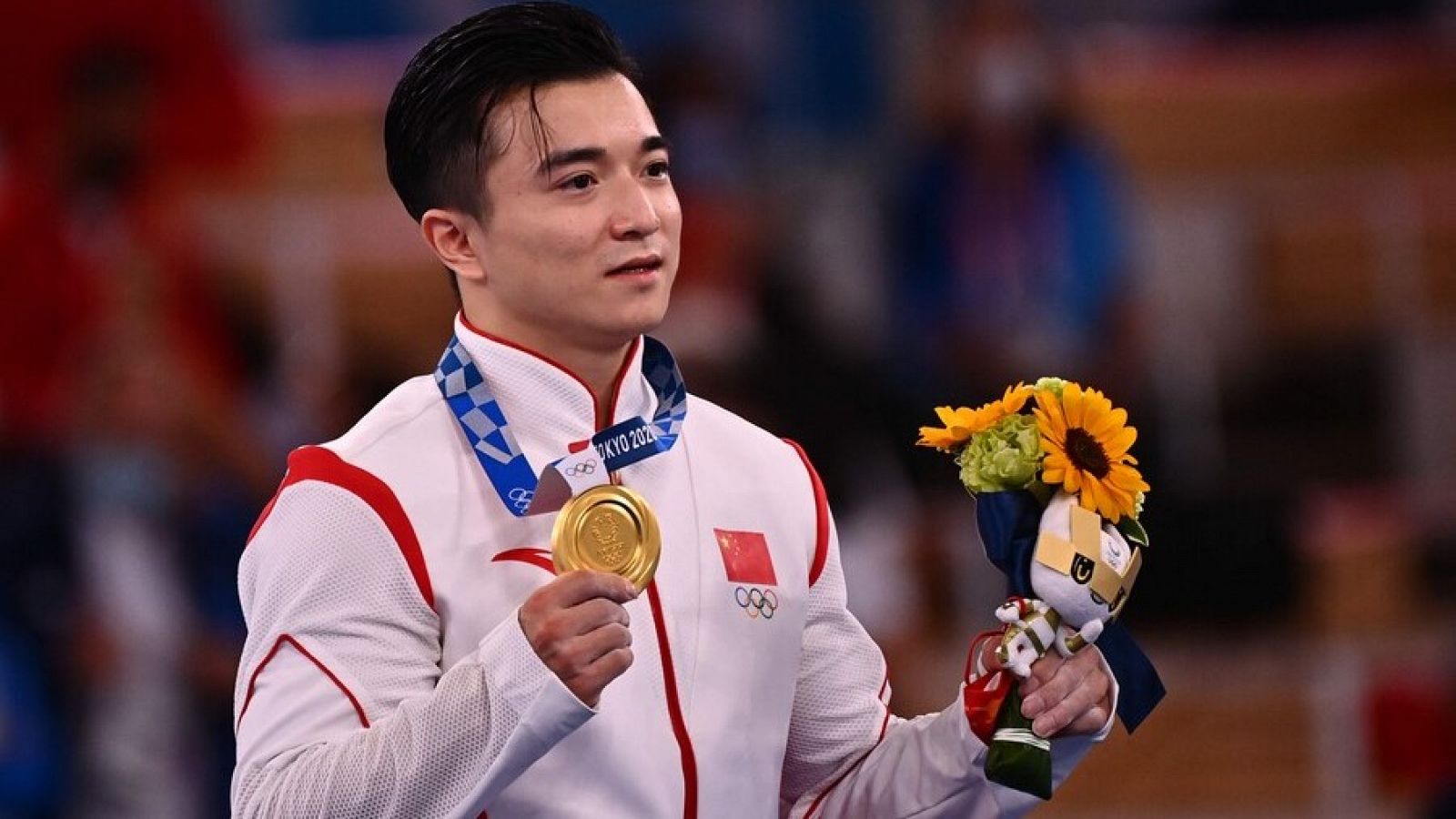 El gimnasta chino Liu Yang, campeón olímpico en anillas