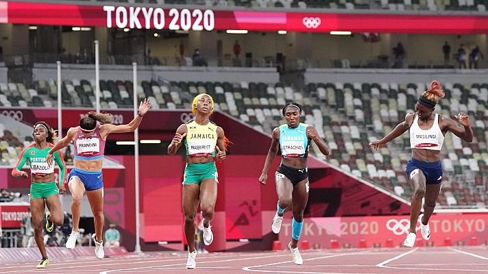 Thompson-Herah y Fraser-Pryce dominan en las semis del 200